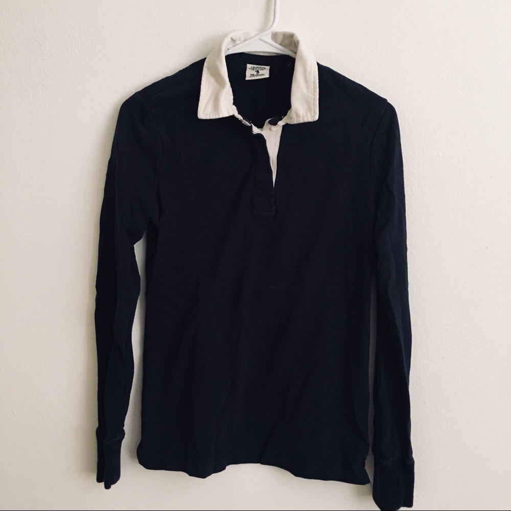 WHO.A.U long sleeve polo